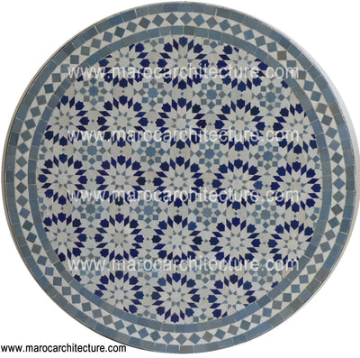 MOROCCAN MOSAIC TABLE 1904 - My Moroccan Tile
