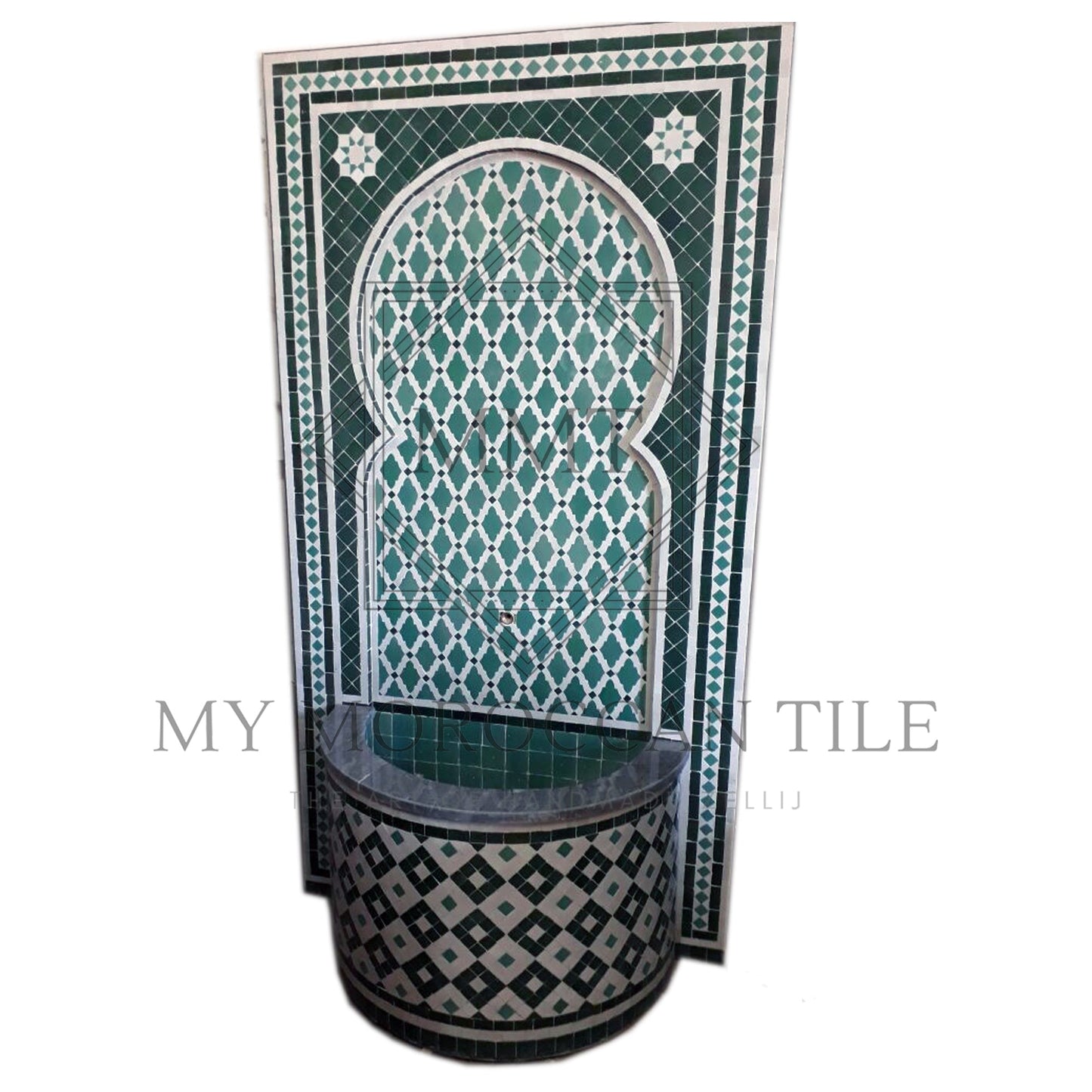 Mosaic Fountain 101701 - My Moroccan Tile