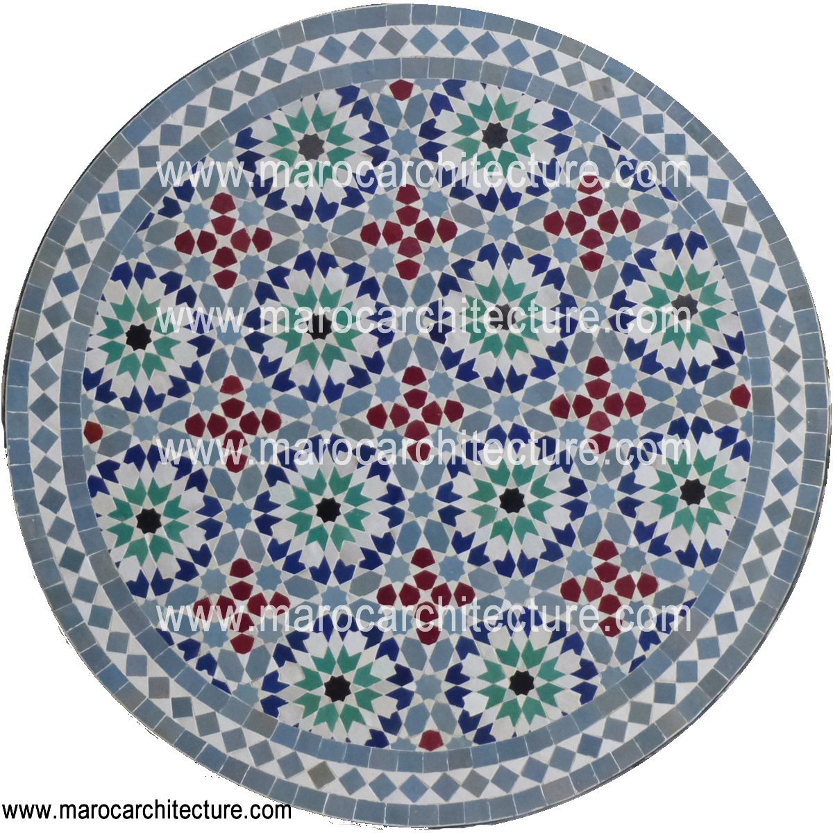 Mosaic Table 1902 - My Moroccan Tile