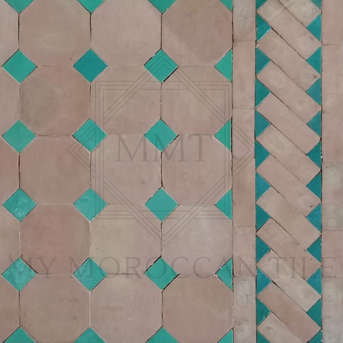 Octa Moroccan Terracotta Pavers - My Moroccan Tile