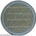 Picket Moroccan Mosaic Table Top 1917 - My Moroccan Tile