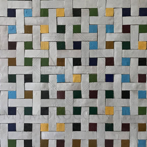 Pinwheel Mosaic Tile