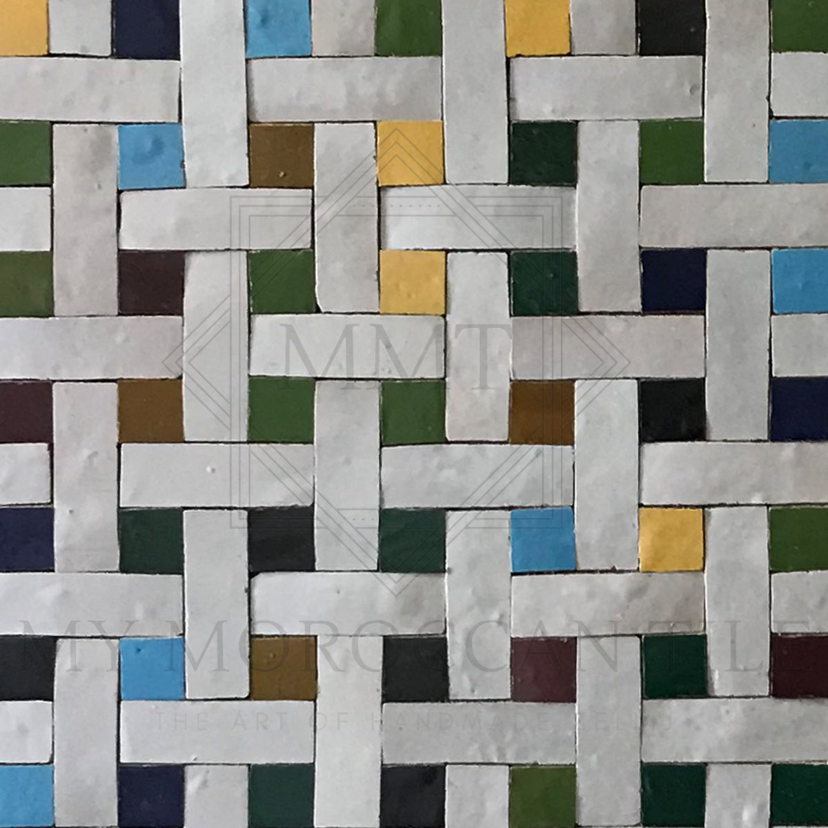 Pinwheel Mosaic Tile