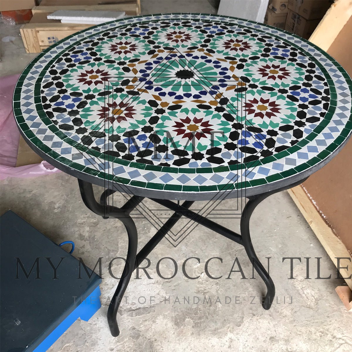 momonatural mosaic top table タイルテーブル momonatural mosaic top table タイル テーブル - メルカリ