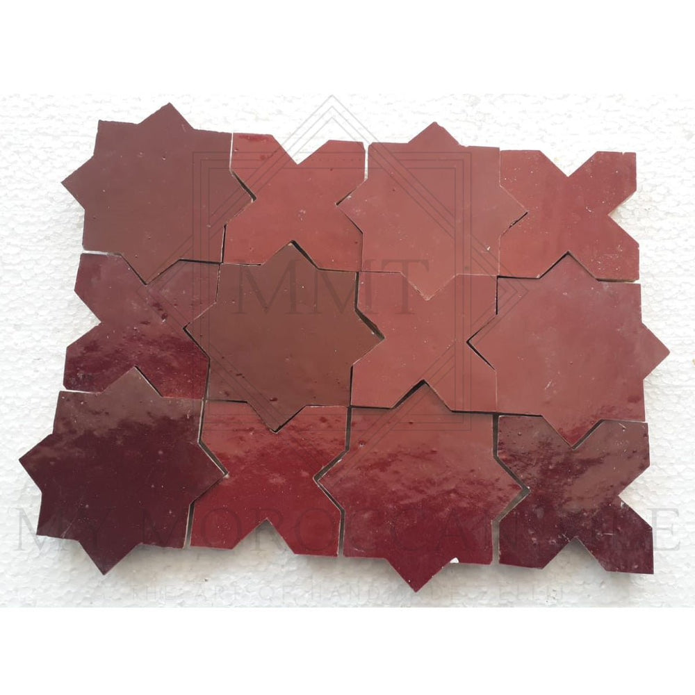 
                  
                    Star and Cross Moroccan Tile - My Moroccan Tile
                  
                