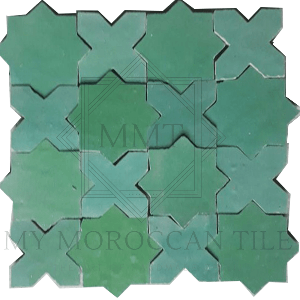 
                  
                    Star and Cross Moroccan Tile - My Moroccan Tile
                  
                