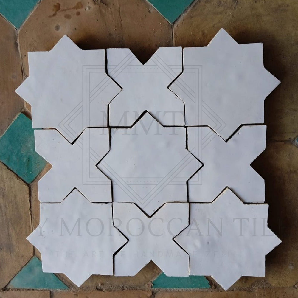 
                  
                    Star and Cross Moroccan Tile - My Moroccan Tile
                  
                