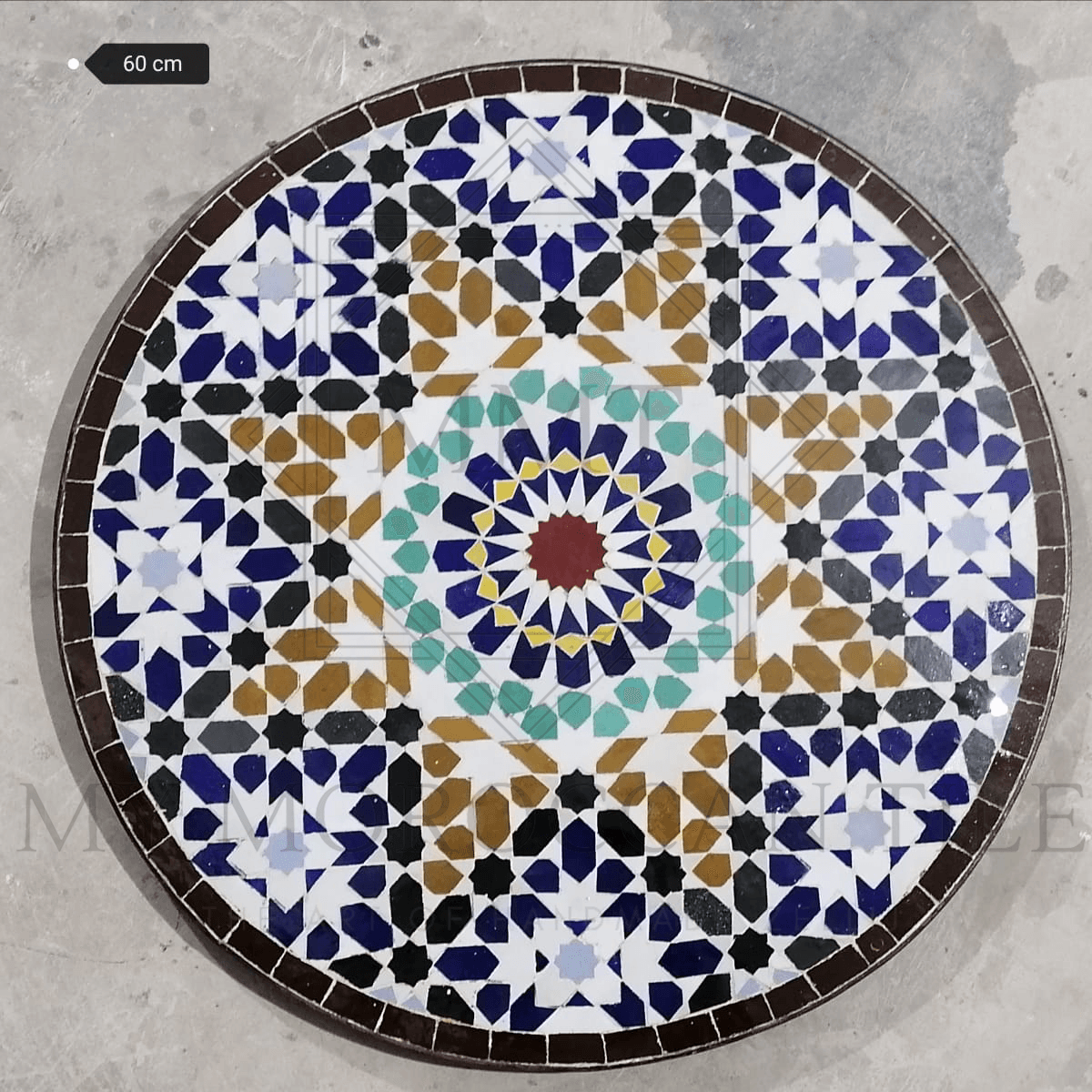 Handmade Moroccan Mosaic Table 2116-04