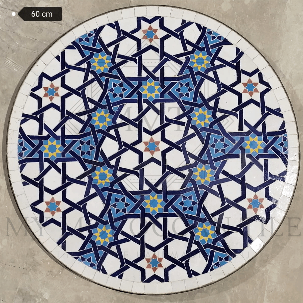 Handmade Moroccan Mosaic Table 2106-05