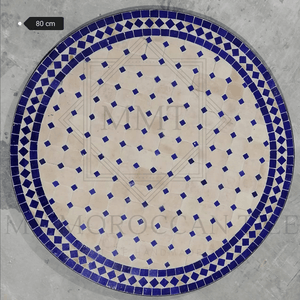Mesa de mosaico marroquí hecha a mano 2188-11