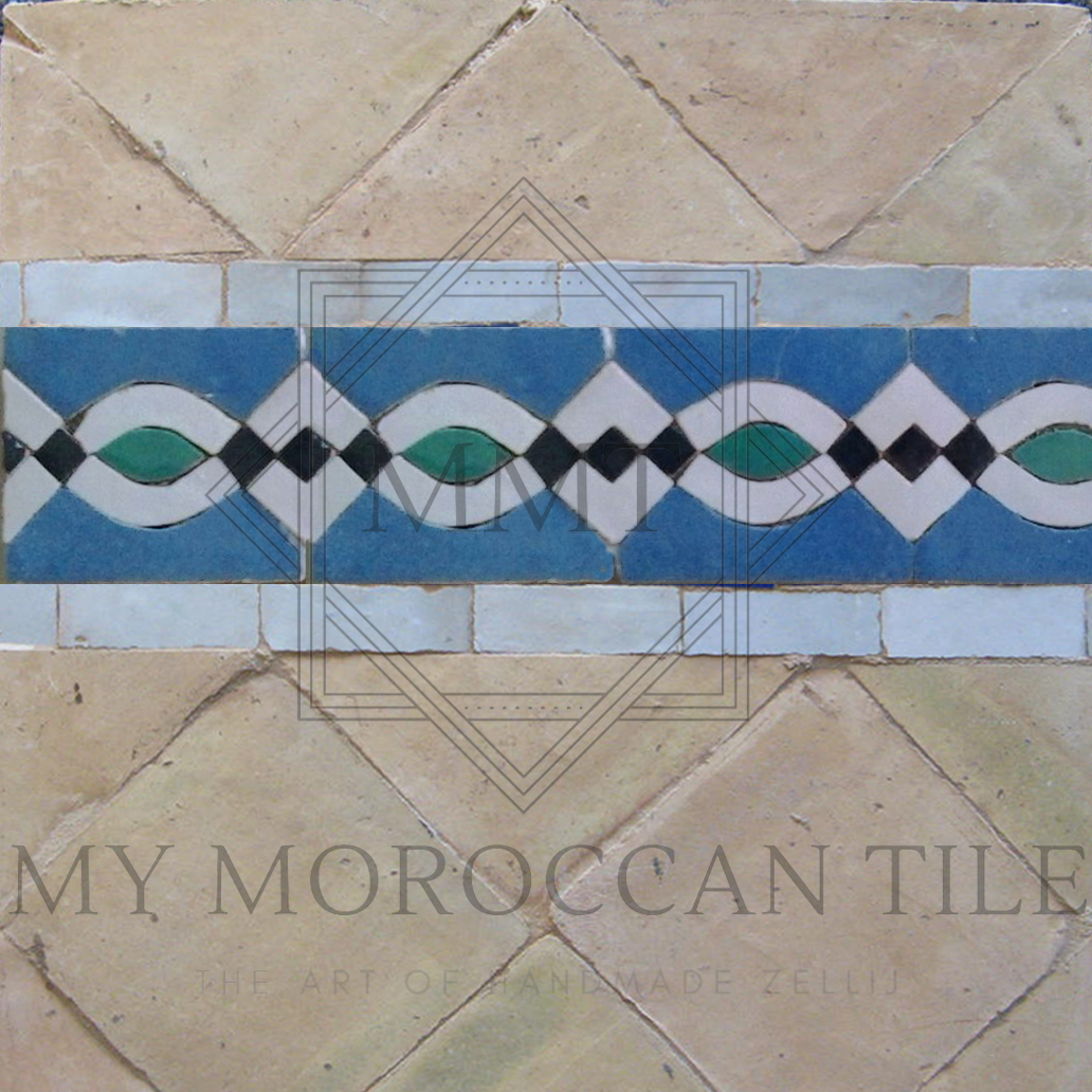 Borde de mosaico de Zitoun